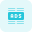 alinhamento central do anúncio icon