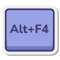 Alt-plus-F4-Taste icon