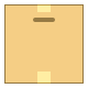 office l style cardboard box icon