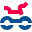 stencil style 자전거 icon