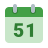 Календарная неделя 51 icon