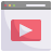 Browser video icon
