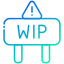 外部 WIP-その他のテキストとバッジ-ベアリコン-グラデーション-ベアリコン icon