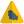 Triangular shape animal trespassing with the bat logotype icon