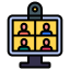 online meeting icon