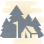 cute clipart style bunkd icon