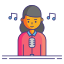 cantante icon