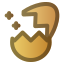 cracked egg icon