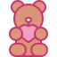 Bear Holding Heart icon