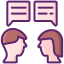 comunicações externas-agência-de-relações-públicas-flaticons-linear-color-flat-icons icon
