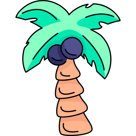 coconut tree icon