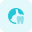 Worldwide forum on dentistry profession isolated on a white background icon