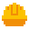 color pixels style safety hat icon