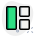 vertical sidebar layout icon