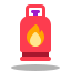 botella con gas icon