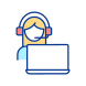 Customer Support Agent icon