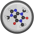 Caffeine Molecule icon