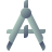 deco color style zirkel icon