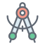 compasso de desenho icon