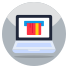 online card payment icon