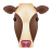 visage de vache-emoji icon