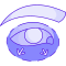 eye bags icon