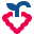 stencil style grapes icon