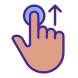 Move Upwards Gesture icon