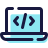 Codificação Laptop icon