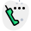 Loading or processing on vintage cell phone device icon
