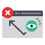 bounce rate icon