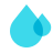 color glass style 물 icon