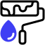 roller paint icon