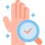 clean hand icon
