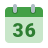 color style settimana di calendario36 icon