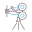 máquina de lanzamiento icon