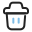 trash bin icon