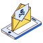 cyber mail icon