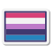 bandiera del genderfluid icon