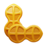3d fluency style 땅콩 icon