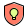 New startup concept with secure future - shield with bulb badge icon