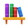 Estante de livros icon