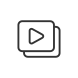 Set Of Video Files icon