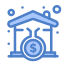 외부-집-모기지-회계-금융-플랫아티콘-블루-플랫아티콘 icon