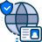 ID card network icon