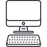 Computer iMac pro icon