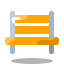 arcade style bench icon