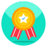 Star Badge icon