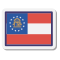 drapeau-de-la-géorgie icon