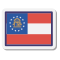 bandeira da Geórgia icon